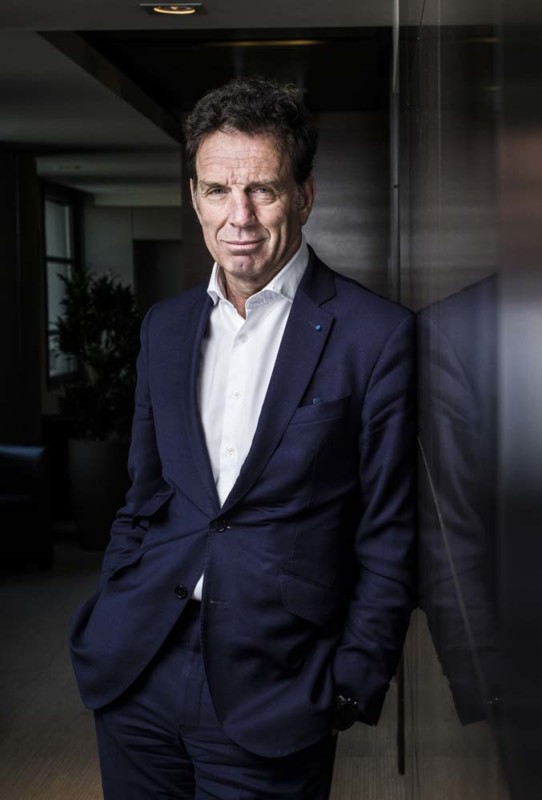 PORTRAIT DE GEOFFROY ROUX DE BEZIEUX, PRESIDENT DU MEDEF.