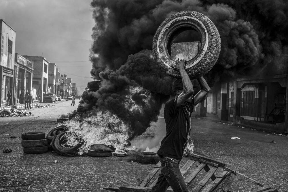 MANIFESTATION CONTRE LA CORRUPTION, DANS L'AFFAIRE DE PETRO CARIBE.