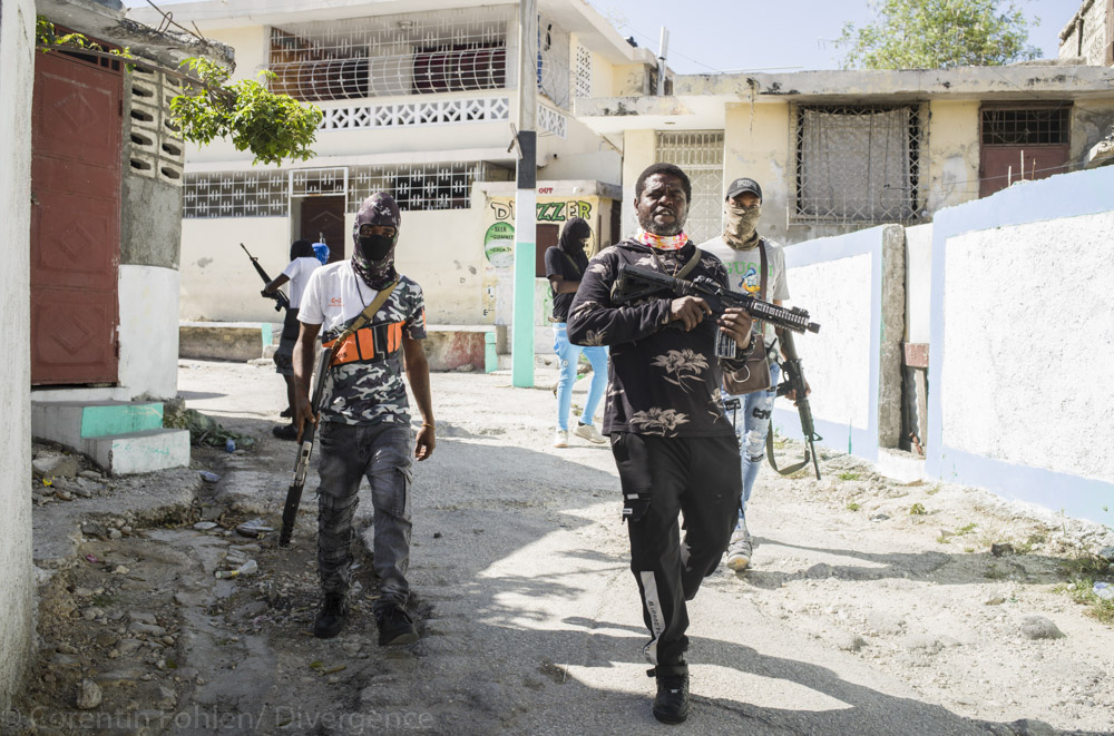 BARBECUE, CHEF DU GANG G9 EN HAITI.