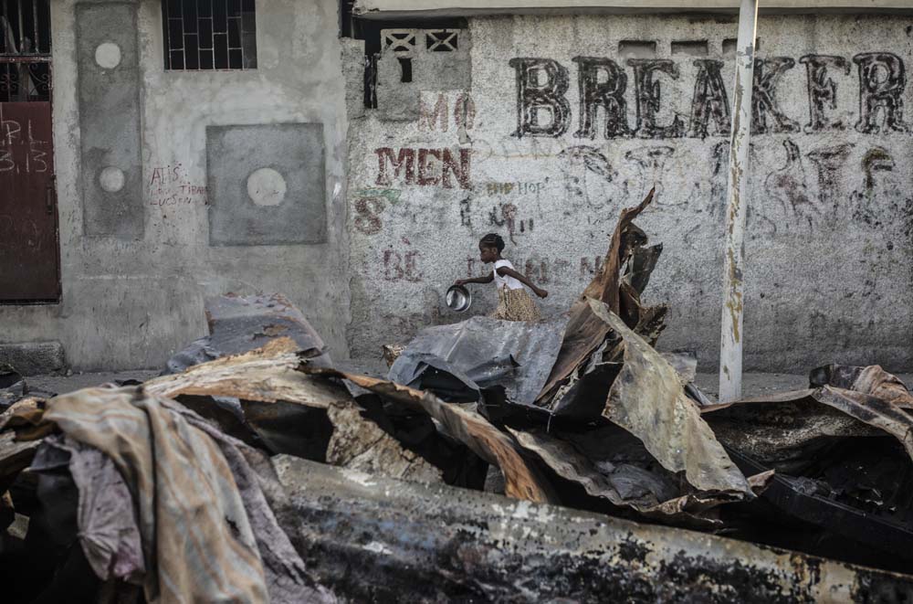 REPORTAGE SUR LES CONSEQUENCES DE LA GUERRE DES GANGS A PORT-AU-PRINCE.