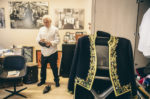 PREPARATION DE L'ENTREE DU CHEF GUY SAVOY A L'ACADEMIE DES BEAUX-ARTS. thumbnail