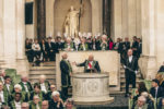 CEREMONIE D'INSTALLATION DU CHEF GUY SAVOY A L'ACADEMIE DES BEAUX-ARTS, A L'INSTITUT DE FRANCE. thumbnail